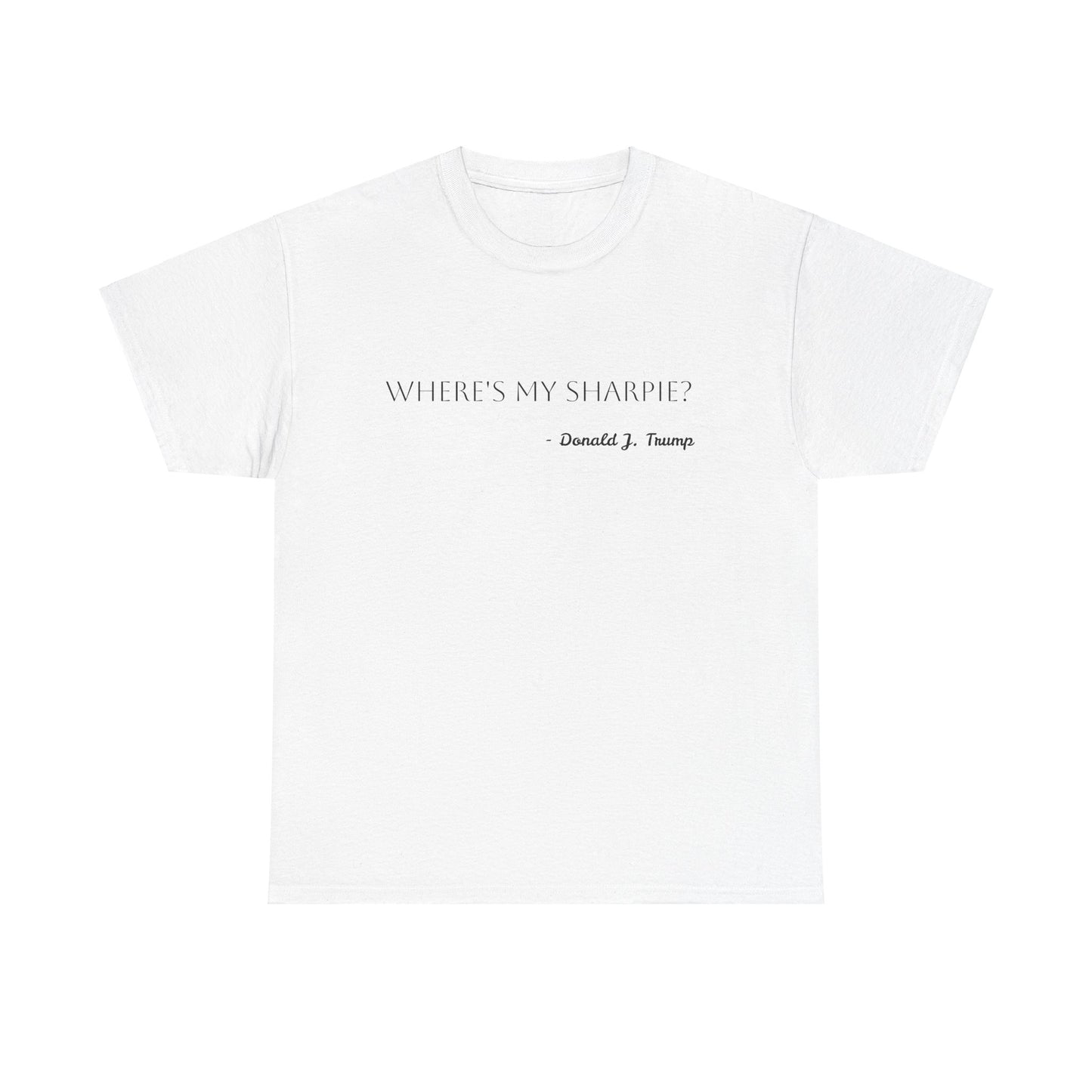 Where's my sharpie? Unisex Heavy Cotton Tee