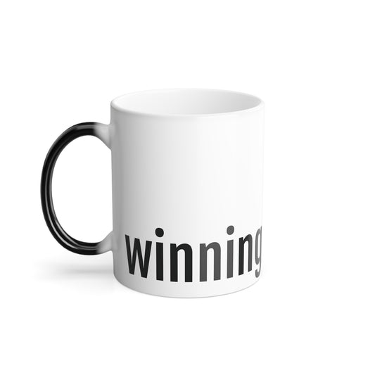 Winning Sips Only! Color Morphing Mug, 11oz